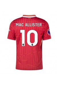 Liverpool Alexis Mac Allister #10 Voetbaltruitje Thuis tenue 2024-25 Korte Mouw